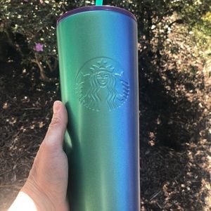 Starbucks summer 2020 blue green stainless tumbler